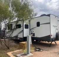 Karie's Forest River Flagstaff ultralite Travel Trailer
