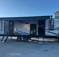 Daniel's 22 alpha wolf Travel Trailer