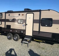 Angus's Forest River Wild wood Travel Trailer