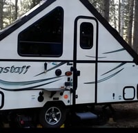 "The Easy Getaway" (Scott's Forest River A-Frame Trailer)