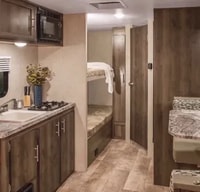 Home away from home Modern Bunk house travel trailer