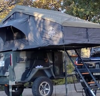 Overlanding camper trailer