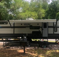 Joe & Carol's  33'Forest River sleeps up to 10