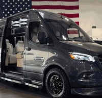 2024 LUX Mercedes Cruiser. Seats 11, sleeps 2.