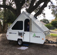 2013 A-Liner Easiest Setup Possible, Any Car can Tow w/AC & Comfortable Bed