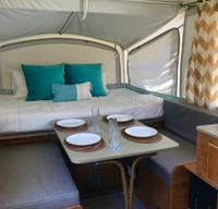 Cozy Pop Up Trailer - Sleeps up to 6 people - We deliver and set up!