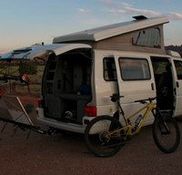 Classic Volkswagen Eurovan Camper with Pop Top '02