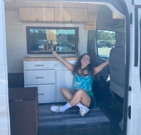 Take a Load Off Vanny - 2018 Custom Transit - A/C and WeBoost!