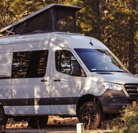 Soar with Peregrine 2020 Mercedes 4x4 Pop Top Camper