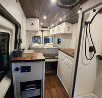 Campervan - Falkor -Off Grid A/C! Transit 6'5" Hot Showers 40gal water