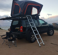 Midnight Xterra 4x4 Premium Rooftop Tent! Gear Included! Easiest Setup!