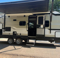 2020 Aspen Trail Trailer 2 bundles of wood or propane fire pit included