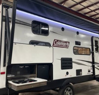 Maria's 2021 Dutchmen Coleman Light LX 23' bunkhouse