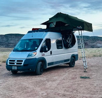 2014 Dodge Promaster w/ Rooftop Tent Sleeps 5
