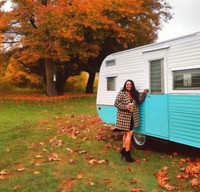 Rach & Sandy's Outdoor Adventure! - 1959 Vintage Pyramid Trailer