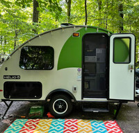 Lightweight teardrop perfect for family adventures