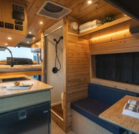2023 AWD Ford Camper Van w/ Off-Grid Power and Water