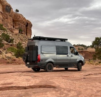 Now we're camping!