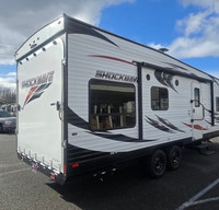 2018 forest river toy hauler