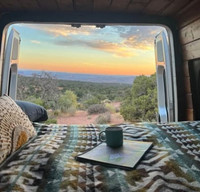 The Snuggle Shuttle - Cozy Camper for Two and your Pup