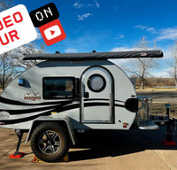 Spacious & Easy to Tow Teardrop: Pet Friendly 2020 nuCamp Boondock XL