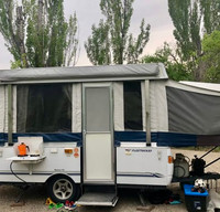 Fleetwood 10’ tent trailer