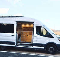 Camper Van - High Roof Extended 2016 Ford Transit