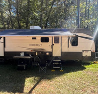 The Golden Travel Trailer, 2021 keystone hideout 272bh