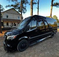 2025 Mercedes Ultimate Coach: 10 Seats, Wi-Fi, Bath, Smart TV