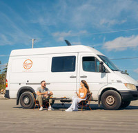 Vintage Mercedes Sprinter Camper