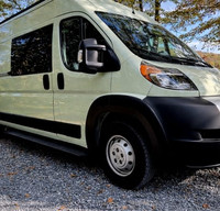 Off-Grid Capable Camper Van with Heater + AC - "Minty Fresh"