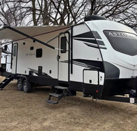 2024 Dutchman Astoria family camper lots of space with private bunk room.
