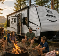 Camping for the Family of 4 is Near
