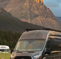 Rocky Mountain Adventure Van | High Roof Transit | Solar + Heater