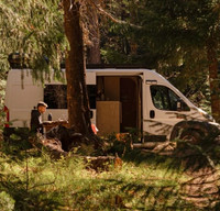 Your escape to nature. Ram Promaster Camper Van