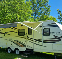 Belle River Keystone passport travel trailer