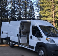 Yosemite Bessie the Promaster w/ 900W Solar