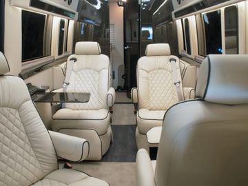 2021 #3 Mercedes Sprinter Ultimate Toys Presidential-Partition,Toilet, Frig