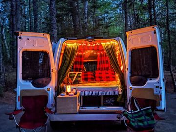 Maine Campervan Rentals "The Red One"