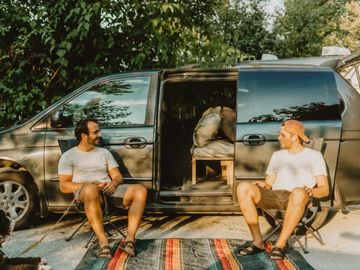 2003 Honda Odyssey Camper Van - Fully Stocked with Camping Gear