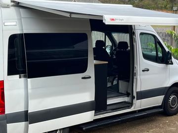 2019 Mercedes Sprinter high top with LARGE 74" bed