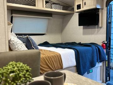 Modern, Light, and Spacious: 2021 Geo Pro Travel Trailer with Slide & Bunks