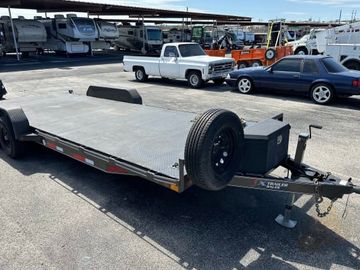 22 foot steel deck Car Hauler