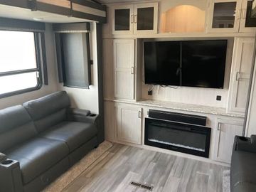 2020 Keystone Sprinter with open living room floor plan