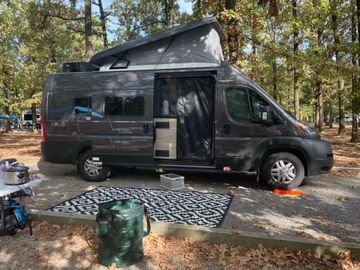 Sleeping room for the entire family of 4 -- 2023 Winnebago Solis 59PX