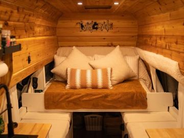 The Ultimate Den - Award Winning Log Cabin On Wheels!