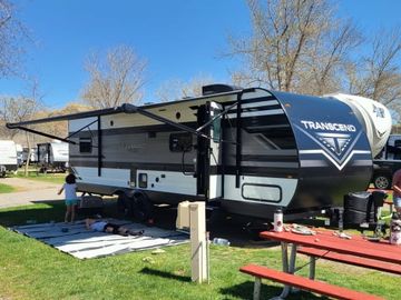 Beautiful 2022 Grand Design with Master Bed Slide-out and Bunk Bed/Couch