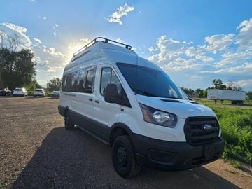 Custom Ford Transit- Pop Top bedroom, full bathroom & fridge!