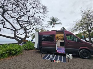 Camping fit for Royalty- King Size bed!