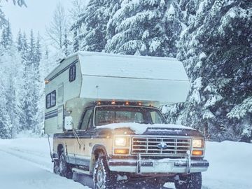 F250 Vintage Camper